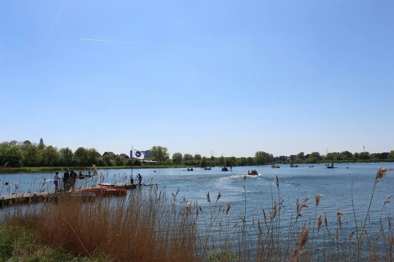 Hostel Domein Aan De Plas Bruggy Belgie